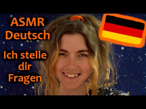 ASMR: Donnerstags Deutsch: Ich Stelle dir Fragen ~~Flüsterte für den Schlaf~~