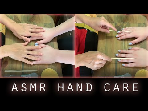 ASMR Hand Care Massage - Peeling, Tracing & Whispering