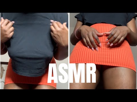 ASMR- Aggressive Skirt Scratching ~Fabric sounds