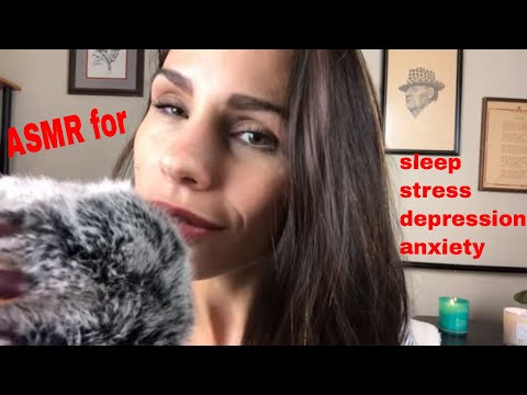 ASMR~ Positive Affirmations For Stress, Anxiety, Depression, & Sleep.
