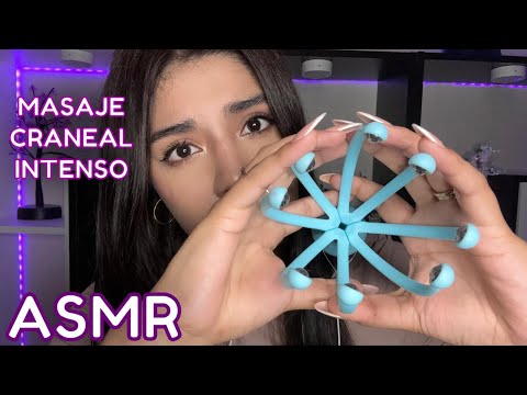 ASMR ESPAÑOL / MASAJE CRANEAL EXTREMO + DUERME con mi RELAJACIÓN GUIADA