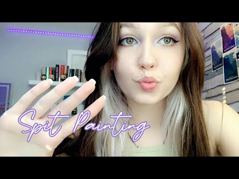 ASMR: spit painting + chaotic