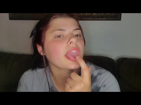 ASMR~ Spit Painting & Mouth Sounds