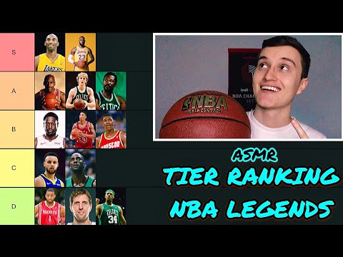 Ranking NBA Legends 🏀 (ASMR) Tier List
