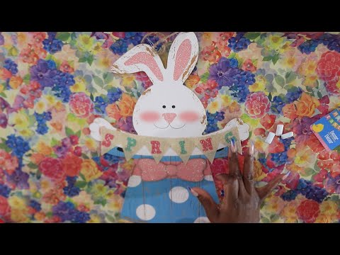 Tapping Spring Bunny ASMR Triggers
