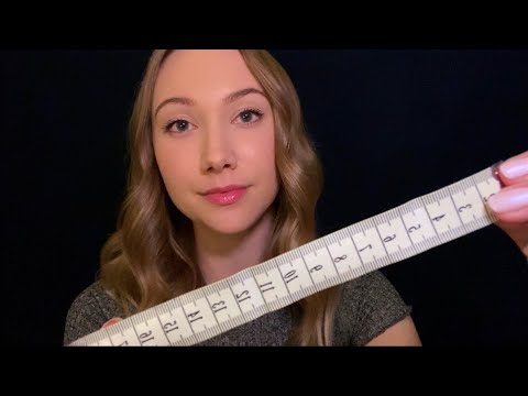 ASMR Face Measuring & Note Taking (Personal Attention)