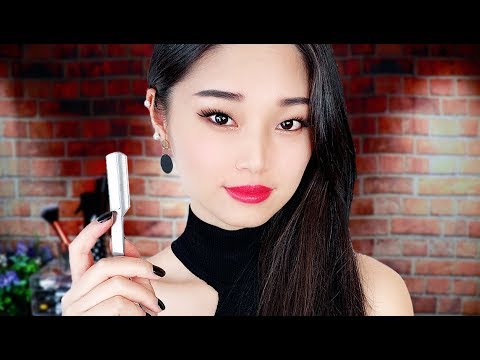 [ASMR] Gentlemen's Shave and Styling