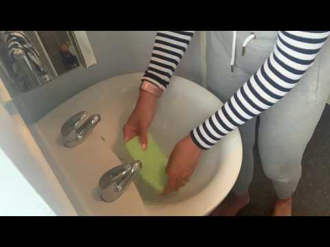 ASMR Cleaning No Talking - Cleaning The Bathroom