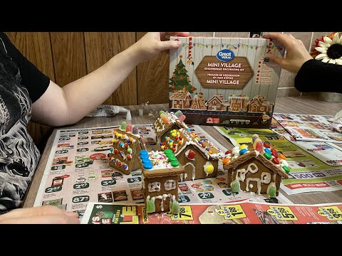 [ASMR] Making a Gingerbread House 🏠 (house’s/ buildings) - Christmas tradition!