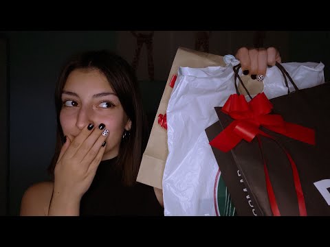 ASMR español | Haul de cumpleaños