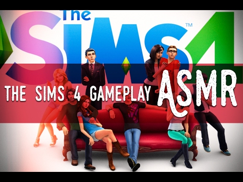 ASMR ita - Gameplay The Sims 4 + Whispering (Costruzione Casa)