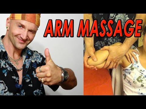 Arm Massage with Ethereal Oil Mixture