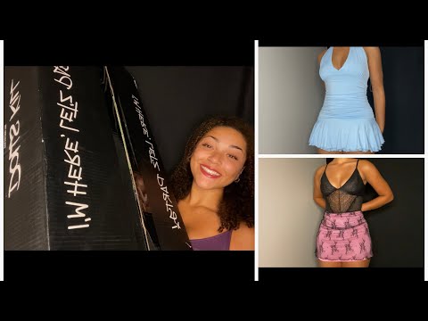 ASMR Dolls Kill Try-On Haul (Close Whispers & Fabric Sounds)