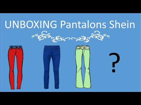 {ASMR} Unboxing 5 styles de pantalons * Shein