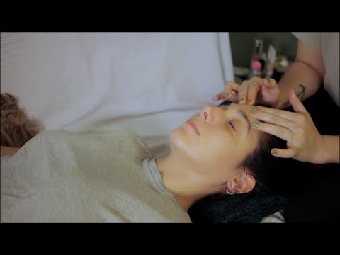 LO-FI ASMR ~ Spa Session on Chris 😴 Face Massage ⚬ Real Person ⚬ Head Scratching ⚬