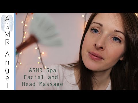 [ASMR] Relaxing Spa Facial Treatment & Head Massage - Role Play