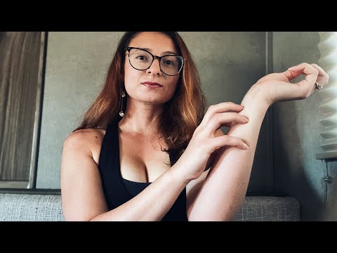 Skin Scratching with Long Natural Nails | Fast ASMR