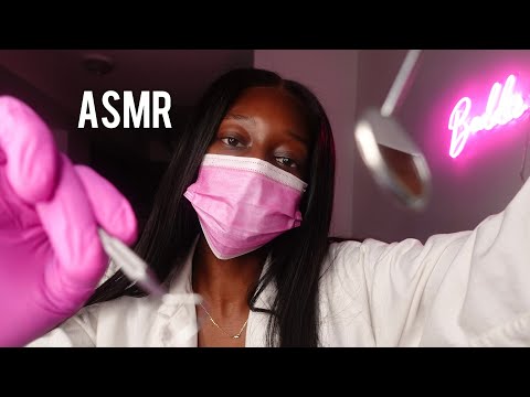 ASMR Dentist Cleans The Plaque Off Your Teeth 🦷 ✨