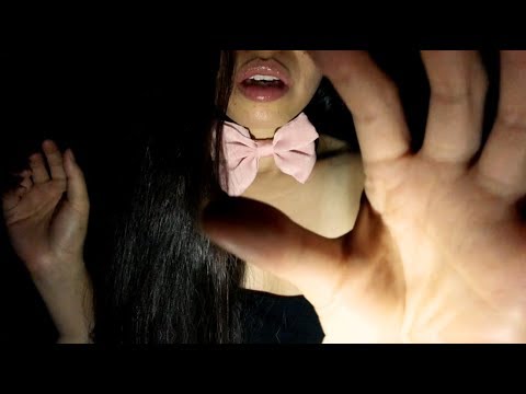 ASMR *You Can't Escape* These Tiingles! Hand Movements & Face Massage w. Windchimes + Lotion Sounds!