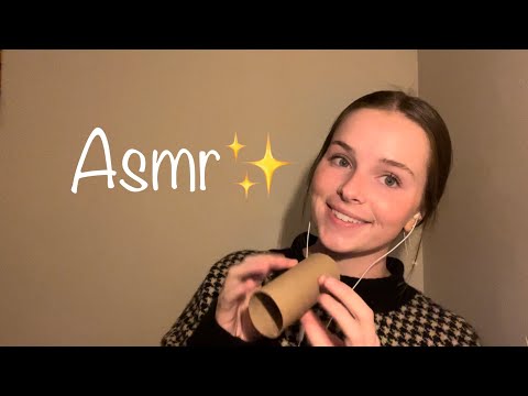 Asmr🌙💤😴 random trigger assortment (mouth sounds, sticky tapping, hand movements)😴✨🙌💤🌛