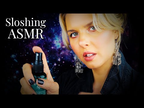 Mind Melting ASMR/Thickening Your Aura/Sprays, Moon Water, Sloshing Sounds/Personal Attention Reiki