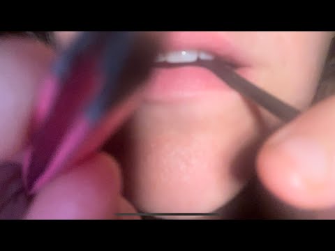 ASMR: Plucking Your Eyebrows w/Spoolie Nibbling