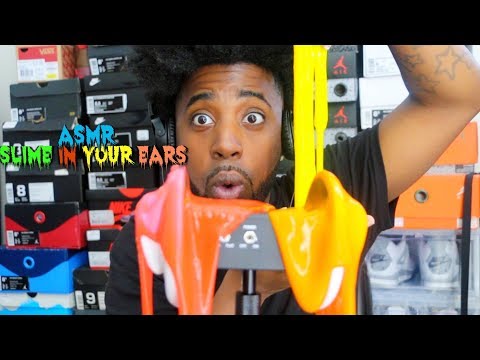 ASMR | SLIME IN YOUR EARS | *NEW 3DIO MIC!!!* ~