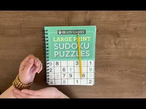 [ ASMR Español ] Puzzles - Resolviendo un Sudoku