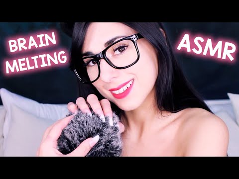 ASMR Scalp Massage with Fluffy Mic Scratching and Trigger Words to help SLEEP 😴BRAIN MELTING ASMR