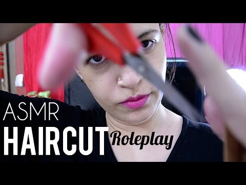 ASMR ✂️ Haircut Roleplay (no talking / background white noise)