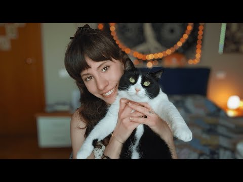 ASMR With My Cat (Soft Spoken)