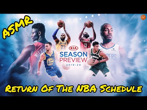 ASMR | Let’s Talk NBA 🏀 New NBA Schedule!