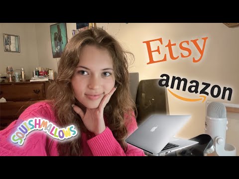 ASMR | Online Christmas Shop w/ Me! (keyboard sounds, whispers, white noise)