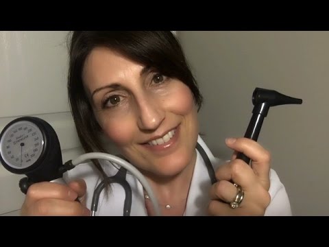 ASMR Caring Bedside Nurse Role Play | Tingly Medical and Personal Attention