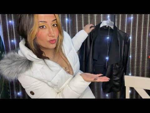 🧥 What’s in my Pockets?!! ASMR Coat Sounds/ Zippers/ Try On/ Tapping & Scratching