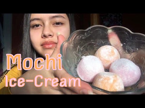 ASMR | Trying Mochi Ice-Cream + More for First Time 🙈