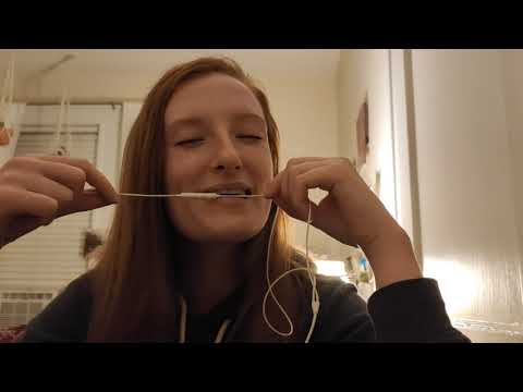 [ASMR] Lo-Fi Intense Mic Ear Eating/Noms, Tongue Fluttering, Licking, and Kissing Mouth Sounds
