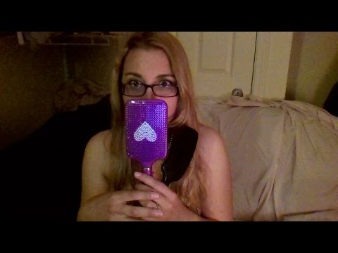 ASMR Viewer Requested Hair Brushing, Flipping, Scalp Massage, Hair Sounds