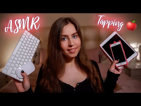 [ASMR] Tapping On Apple 🍏 Devices 📱 | Clicking🖱Typing ⌨️