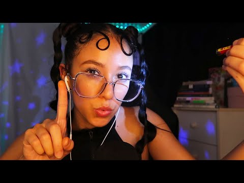 ASMR but YOU'RE 🫵🏼 doing the triggers ON ME 🫨 (face touching, follow the light, fizzy sounds)
