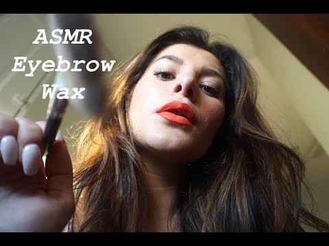 ASMR Soft-Spoken Unisex Eyebrow Wax Roleplay