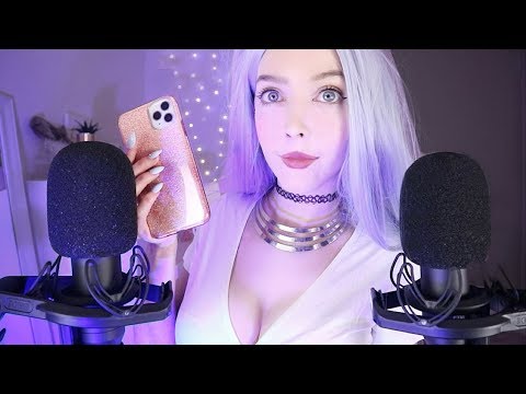ASMR iPhone Tapping with Long Nails for Sleep