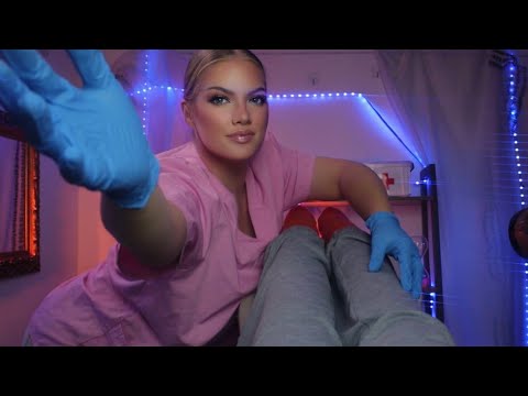 ASMR Most Satisfying Chiropractic Adjustment | Full Body Assessment & Massage *Real Joint Cracking*