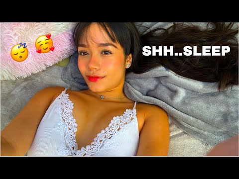 Laying down helping You Sleep (SUPER TINGLY)