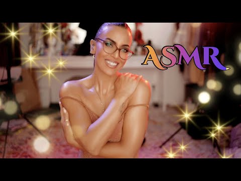 ASMR Gina Carla 🥰 Extreme Gold Oil Massage! Getting Teady For You!