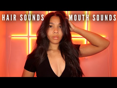 ASMR | Fast & Aggressive Mouth Sounds & Hair Sounds | Scalp Scratching ⚡️💤