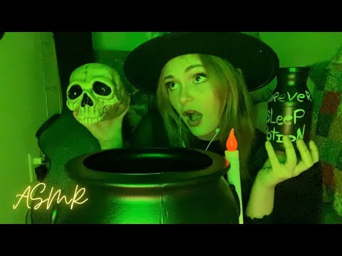 ASMR | Witch Makes Love Potion for You Roleplay!  (Its Halloween Season!) 🎃