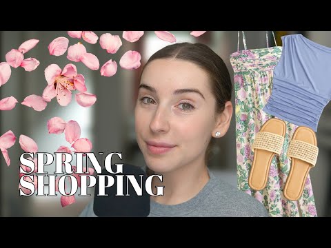 ASMR Online Shopping for Spring Clothes