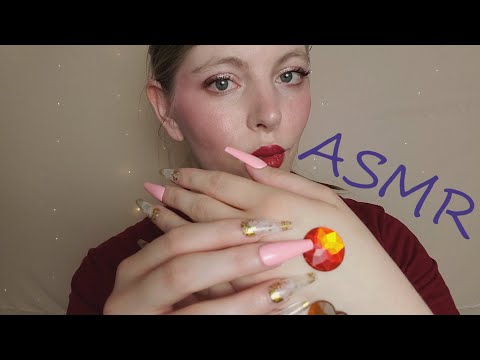 ASMR | Long Nail Tapping with Face Tapping