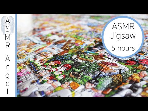 [ASMR] Jigsaw - almost 6 hours of soft whispered rambling & nature sounds